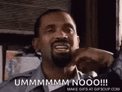 A Man With A Beard Is Making A Funny Face And Saying Ummmmm Nooo ! GIF