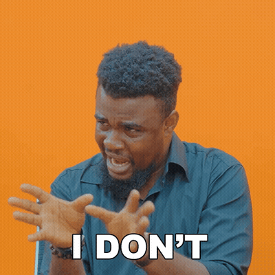 A Man With A Beard Is Making A Funny Face In Front Of An Orange Background With The Words Understand Below Him GIF