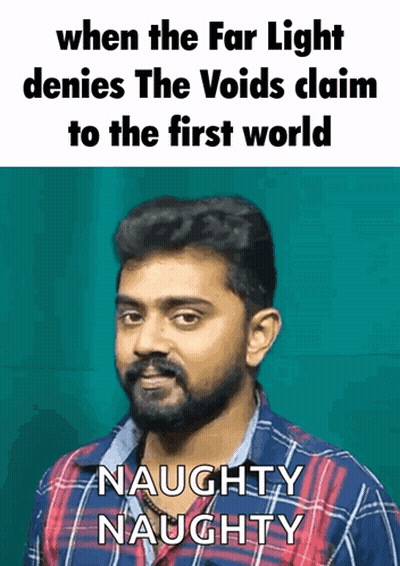 A Man With A Beard Is Making A Funny Face With The Words " Naughty Naughty " Below Him GIF