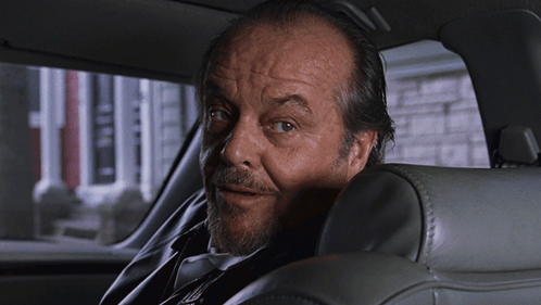 A Man With A Beard Is Sitting In A Car GIF
