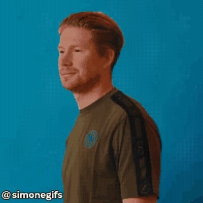 A Man With A Beard Is Smiling In Front Of A Blue Background With Simonegifs Written On The Bottom GIF