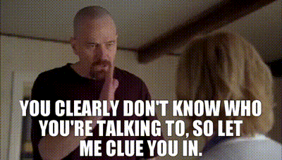 A Man With A Beard Is Talking To A Woman And Says You Clearly Don T Know GIF