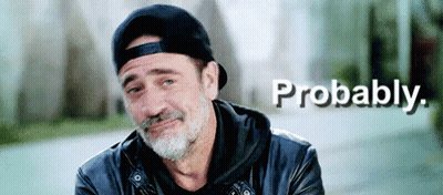 A Man With A Beard Is Wearing A Baseball Cap And A Leather Jacket And Is Smiling . GIF