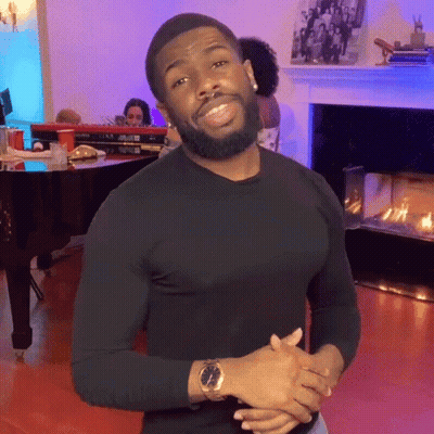 A Man With A Beard Is Wearing A Watch GIF