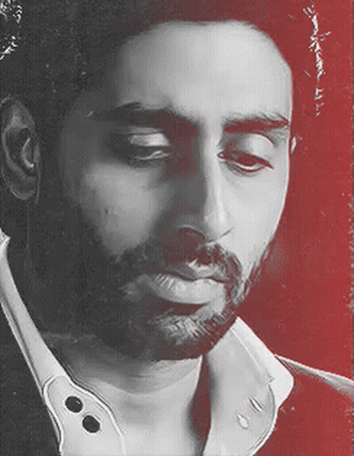 A Man With A Beard Is Wearing A White Shirt GIF