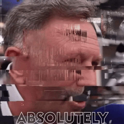 A Man With A Beard Says Absolutely In A Blurry Photo GIF