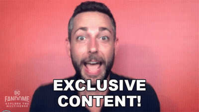 A Man With A Beard Says Exclusive Content GIF