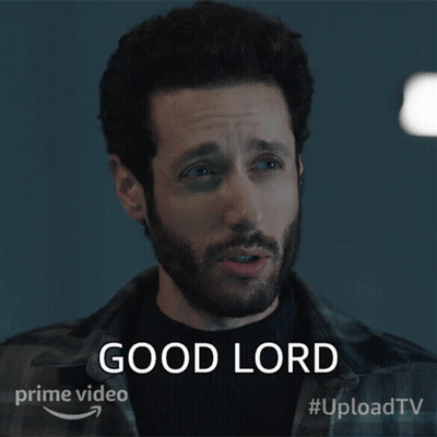 A Man With A Beard Says Good Lord GIF