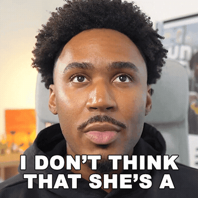 A Man With A Beard Says I Don T Think That She 'S A GIF