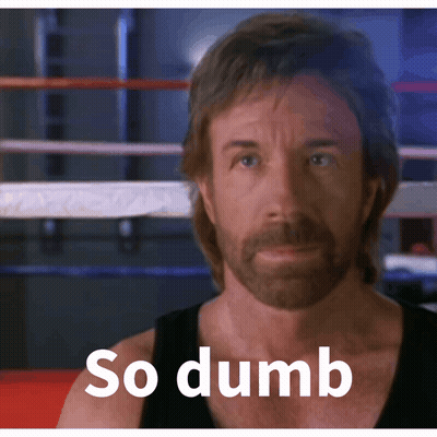 A Man With A Beard Says So Dumb GIF