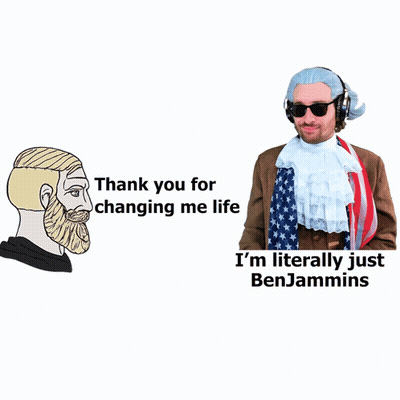 A Man With A Beard Says Thank You For Changing Me Life GIF