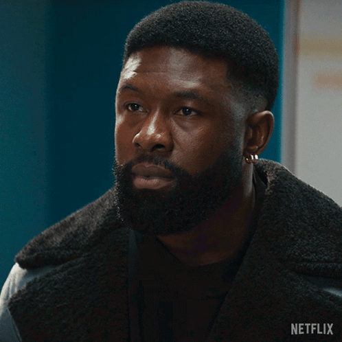 A Man With A Beard Says This Is My Life On A Netflix Ad GIF