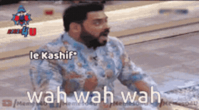 A Man With A Beard Says Wah Wah Wah In A Meme GIF