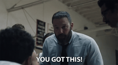 A Man With A Beard Says You Got This GIF