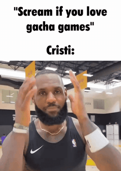 A Man With A Beard Wearing A Black Nike Tank Top GIF