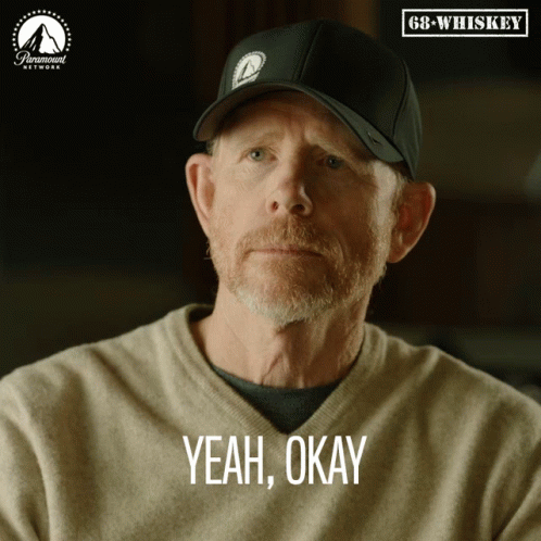 Man With Beard Wearing Hat And Sweater Saying Yeah Okay GIF