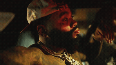 A Man With A Beard Wearing A Hat That Says Ny GIF