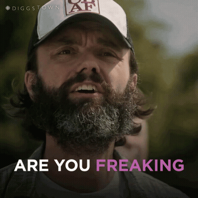 A Man With A Beard Wearing A Hat That Says ' U.s. Af ' On It GIF