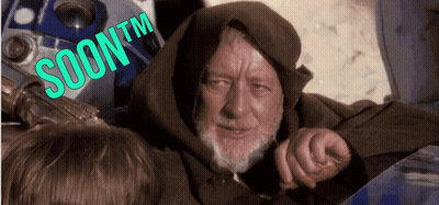 A Man With A Beard Wearing A Hooded Jacket With The Words Soon Tm Written On It GIF