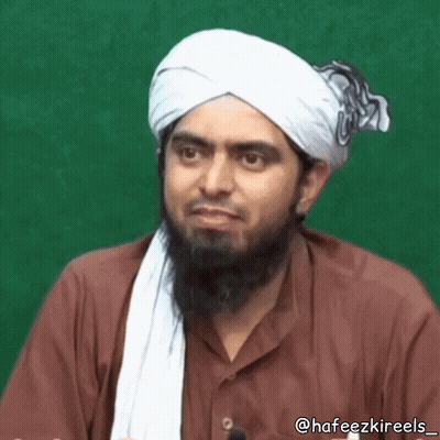 A Man With A Beard Wearing A Turban And A White Scarf Says Point To Be Noted GIF
