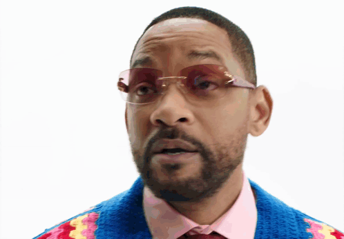 A Man With A Beard Wearing Sunglasses And A Sweater GIF