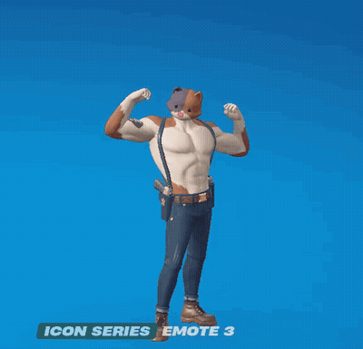 A Man With A Cat Mask Is Holding A Stick With Flames On It Over His Head .. GIF