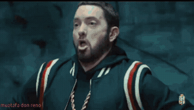 A Man With A Flame Coming Out Of His Mouth And Mustafa Don Reno Written On The Bottom GIF