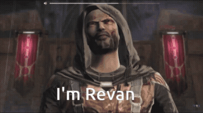 A Man With A Hood On Says I 'M Revan GIF