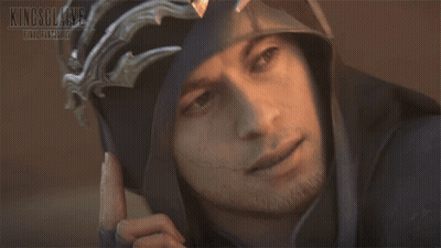 A Man With A Hood Says Show Off In A Video Game GIF