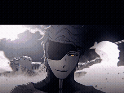 A Man With A Mask On His Face Is Smiling GIF