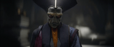 A Man With A Mask On His Face Is Wearing A Blue Jacket GIF