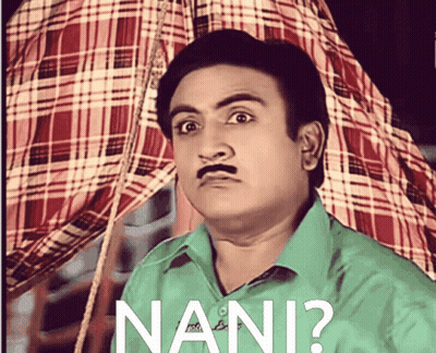 A Man With A Mustache Is Wearing A Green Shirt And A Plaid Shirt With The Words Nani Written On It GIF