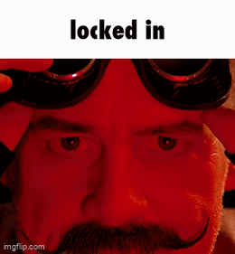 Man With Mustache Wearing Goggles Locked In GIF