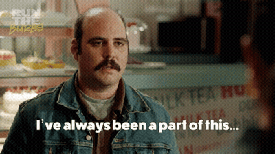 A Man With A Mustache Says I Ve Always Been A Part Of This GIF