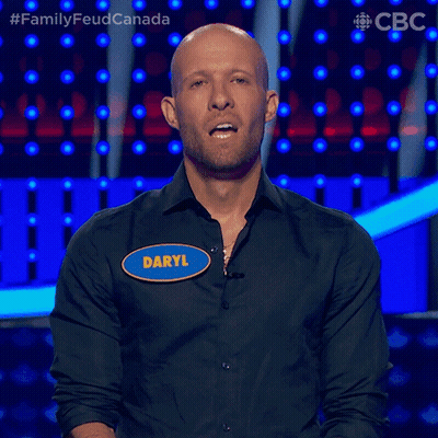 A Man With A Name Tag That Says Daryl Is Ready GIF