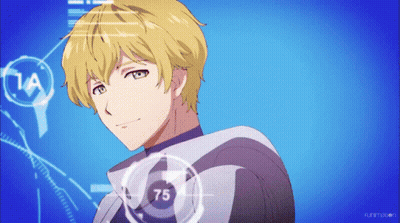 A Man With A Number 75 On His Chest Is Smiling GIF