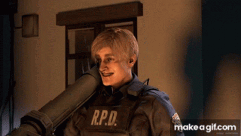 A Man With A R.p.d. Patch On His Chest GIF
