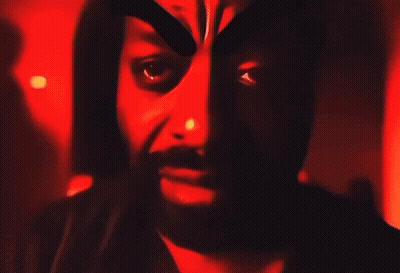 A Man With A Red Face And The Words I Hate In Here On The Bottom GIF