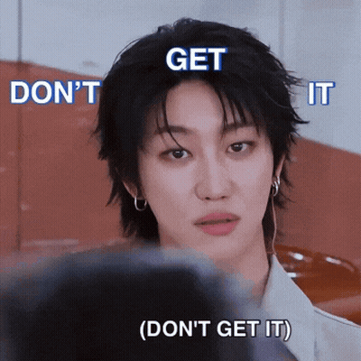 A Man With A Serious Look On His Face And The Words " Don 'T Get It " Above Him GIF
