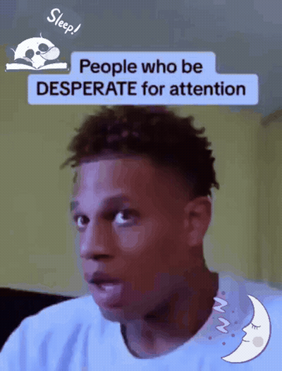 A Man With A Shocked Look On His Face Is Surrounded By Text That Says Sleep GIF