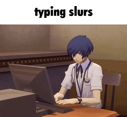 A Man With A Stethoscope Around His Neck Sits At A Desk Typing On A Computer GIF