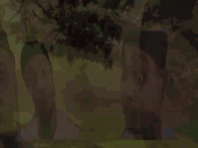 A Man With A Surprised Look On His Face Is Standing Next To Another Man With A Surprised Look On His Face . GIF