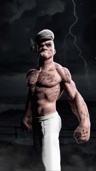 A Man With A Tattoo On His Chest That Says " N't Wrong With Me " GIF