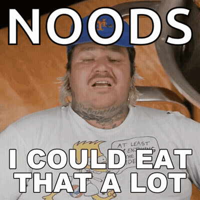 A Man With A Tattoo On His Neck Is Wearing A Shirt With Bart Simpson On It GIF