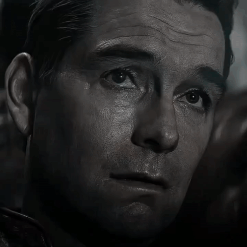 A Man With A Tear Running Down His Face GIF