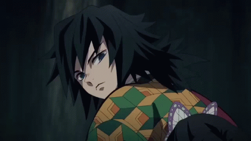 A Man With Black Hair And A Butterfly On His Back GIF