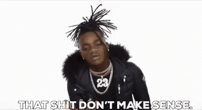 A Man With Dreadlocks And The Number 23 On His Jacket GIF