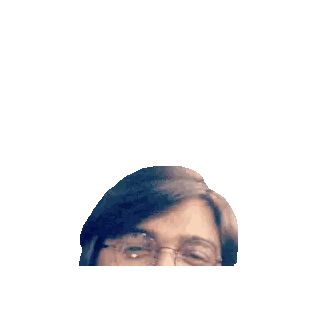 A Man With Glasses And A Beard Is Smiling For The Camera Sticker