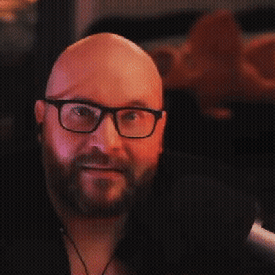 A Man With Glasses And A Beard Says " I Don 'T Know Who I Am " GIF