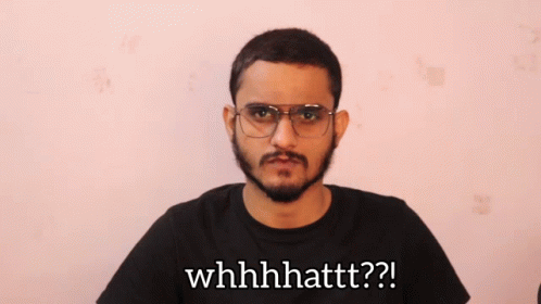 A Man With Glasses And A Beard Says Whhhhatttt?? GIF
